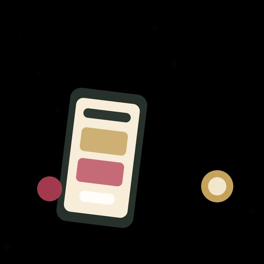 Tessera Betroom con smartphone casino mobile